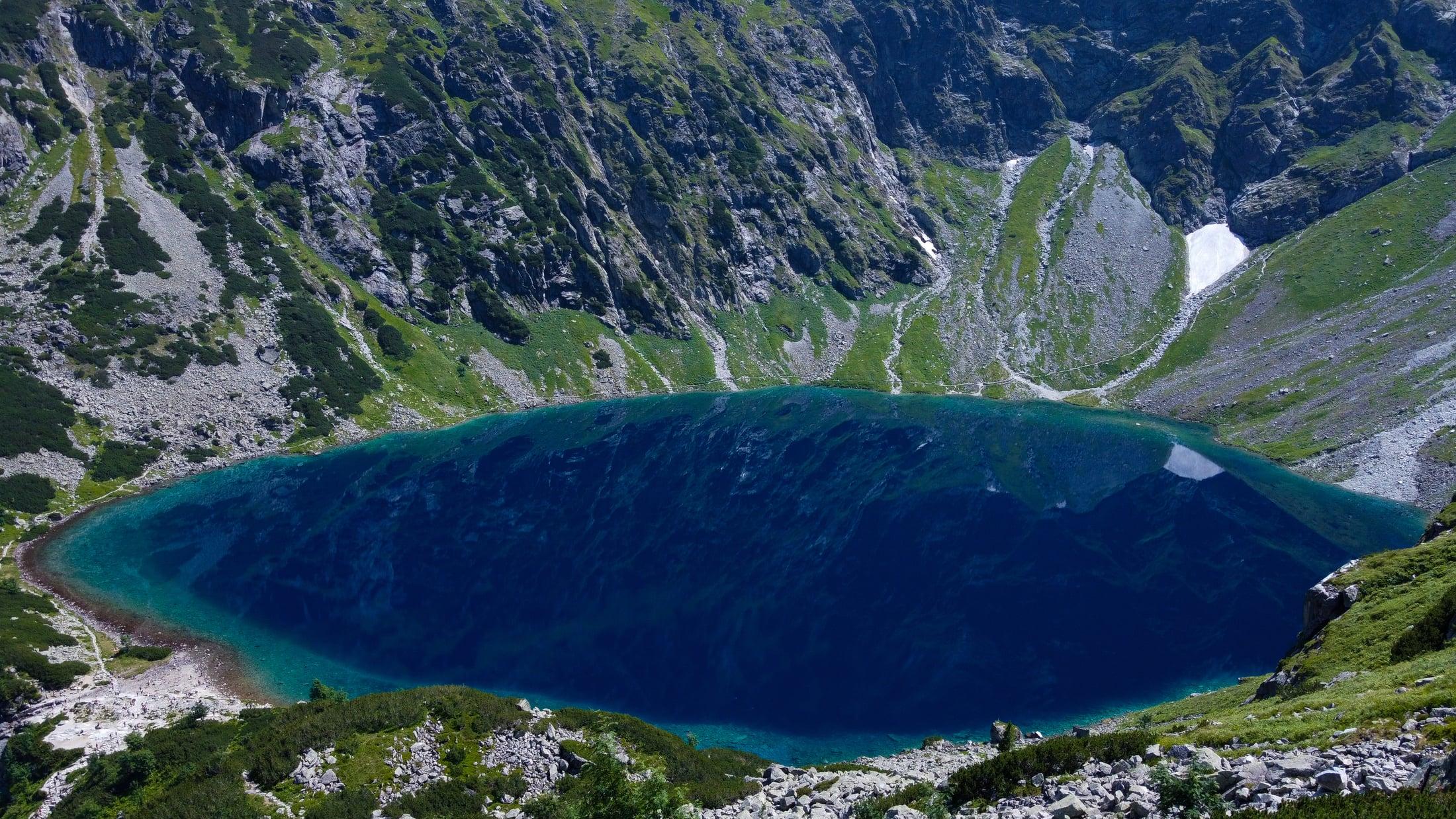 Czarny Staw pod Rysami — zdjęcie trasy