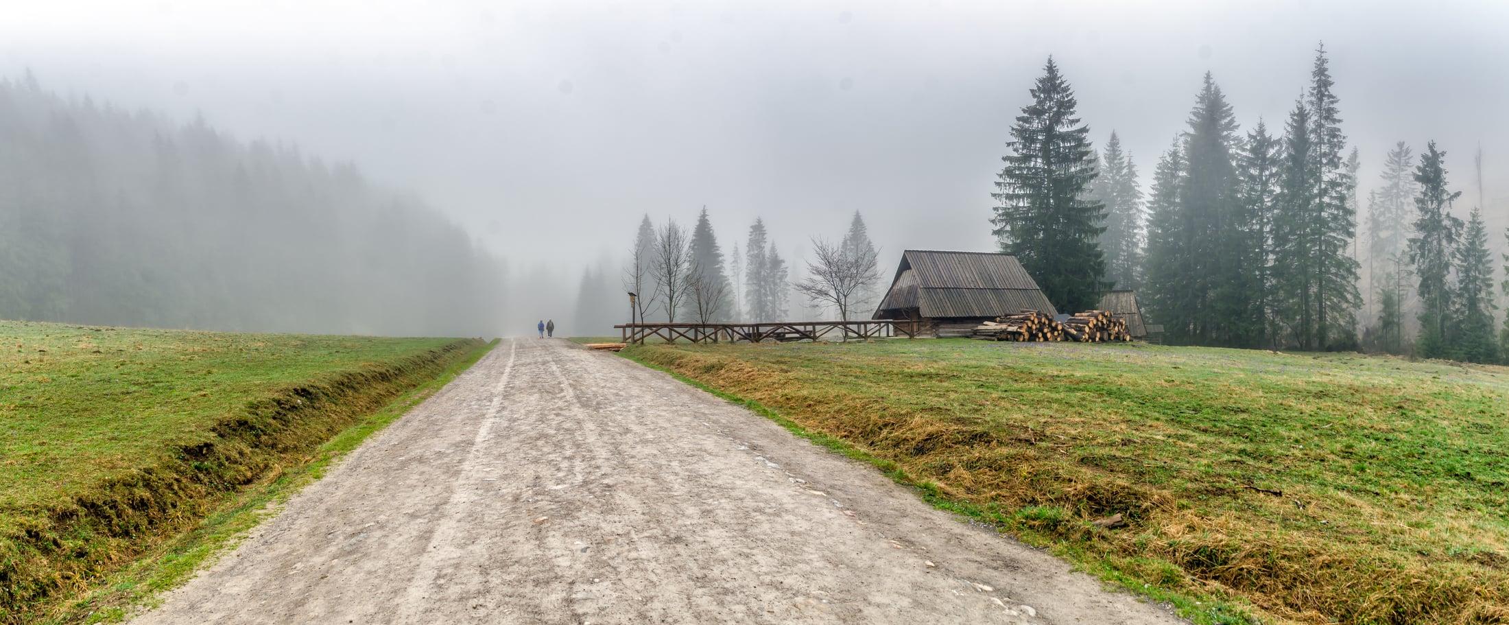 Dolina Kościeliska — zdjęcie trasy